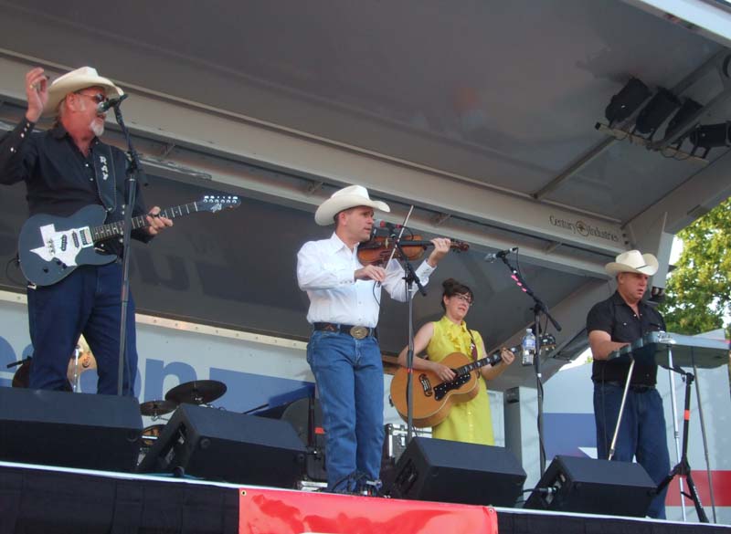 photo of Asleep at the Wheel at the July 4, 2012 Concert
